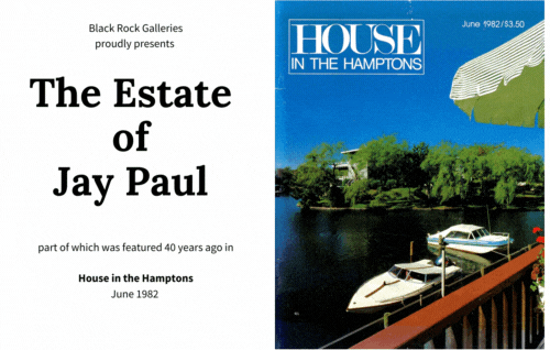 House in the Hamptons June 1982 coverage of Jay Paul's Bridgehampton, NY home.